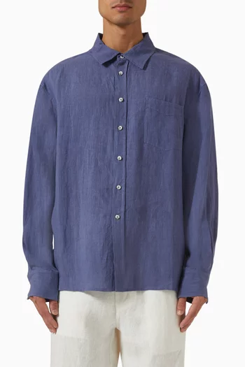 Relaxed-fit Shirt in Linen
