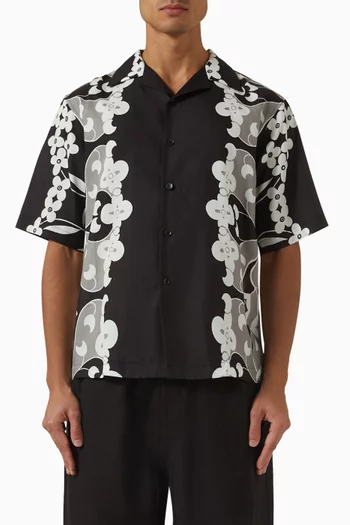 Paradise Floral Shirt in Silk