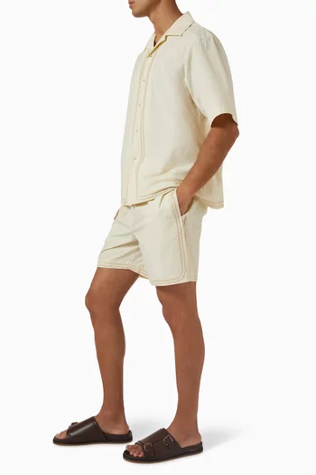 Braided Shorts in Cotton