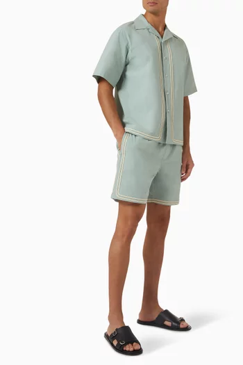 Braided Shorts in Cotton