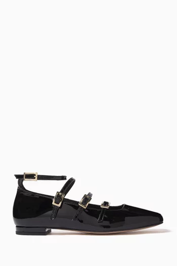 Luke Ballet Flats in Patent Leather