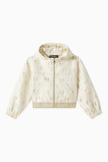 Branded Zip-up Hoodie