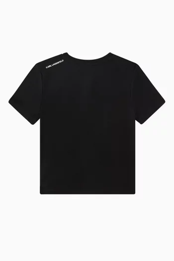 Logo-print T-shirt in Organic Cotton