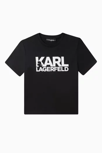 Logo-print T-shirt in Organic Cotton