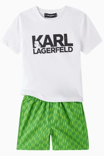 Logo-print T-shirt in Organic Cotton