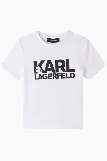 Logo-print T-shirt in Organic Cotton