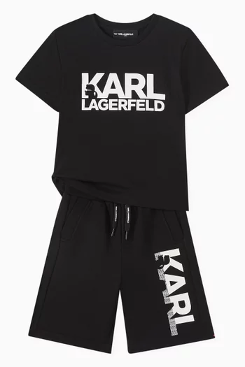 Logo Bermuda Shorts