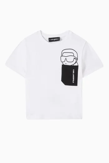 Logo-print T-shirt in Cotton-jersey