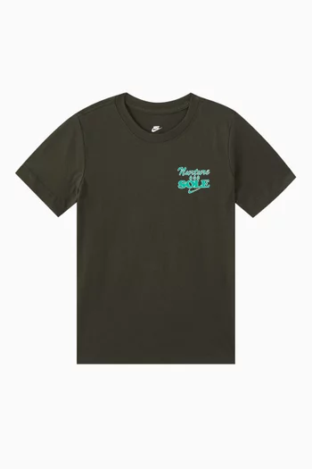 Nurture The Sole Graphic T-shirt in Cotton Jersey