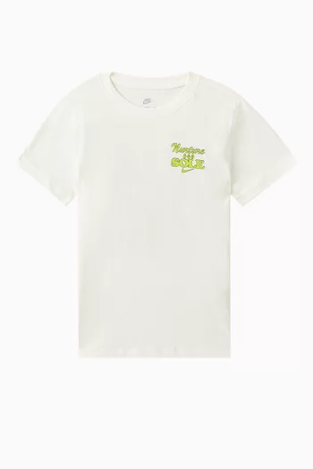 Nurture The Sole Graphic T-shirt in Cotton Jersey