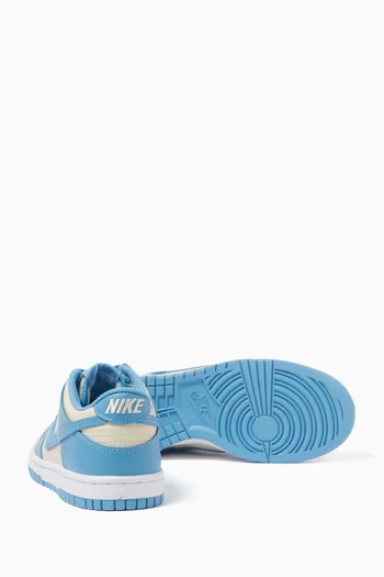 Dunk Low-top Sneakers in Leather