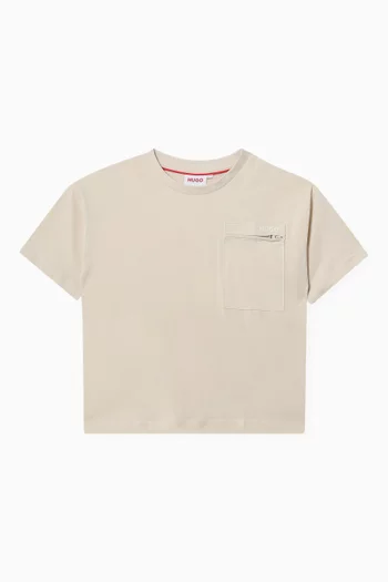 Chest Pocket T-shirt in Cotton-jersey