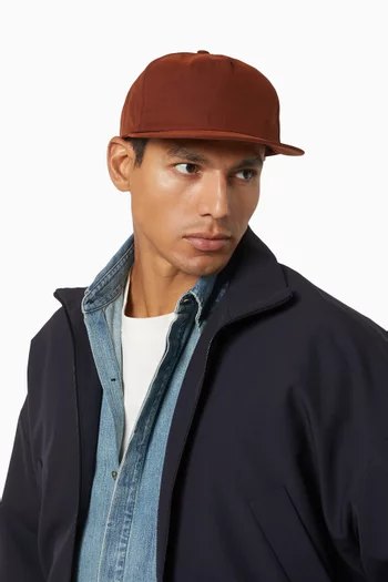 Five-panel Cap in Cotton