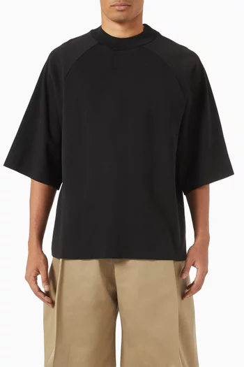 Raglan Box T-shirt in Cotton