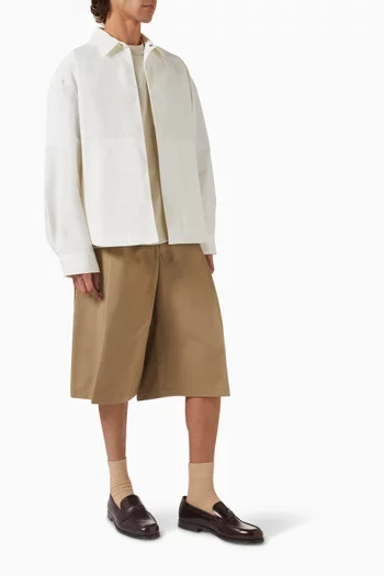 M5 Shacket in Cotton & Nylon Blend