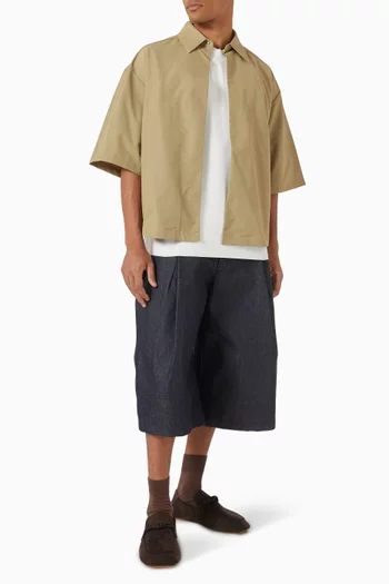 Bermuda Jorts in Denim