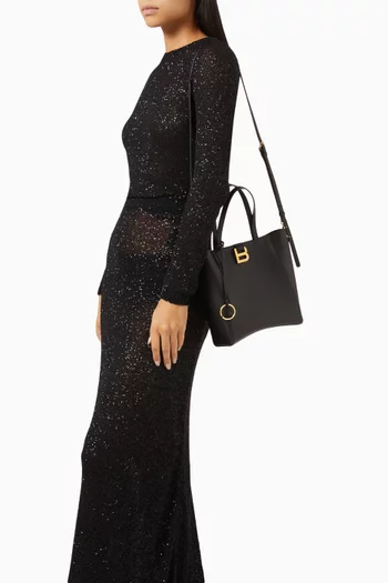 حقيبة يد اورجلاس انسيابية صغيرة جلد عجل