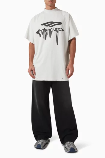 3B Liquefied T-shirt in Cotton