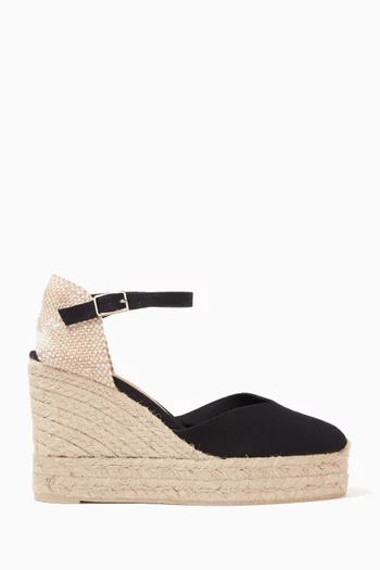 Chiarita 80 Espadrille Wedges in Canvas