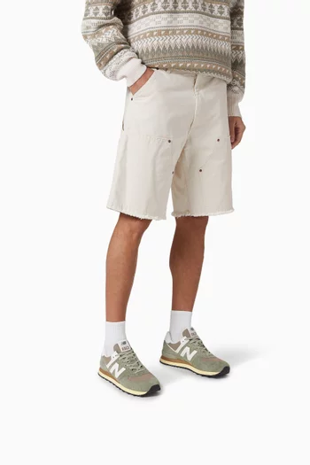 574 Core Sneakers in Suede & Mesh