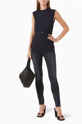 Belted Top in Knit