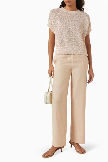 The Grid Magleria Sweater in Cotton-knit