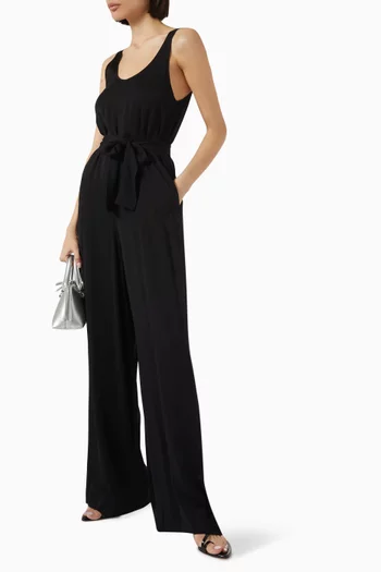 The Grid Arte Stella Jumpsuit in Viscose