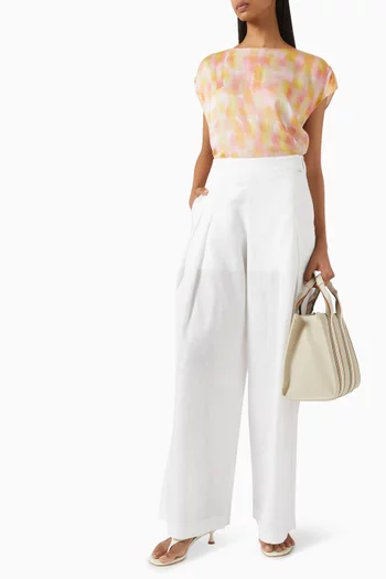 Printed Top in Viscose
