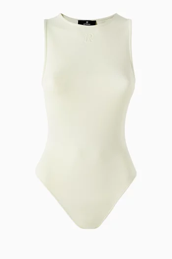 Control Bodysuit in Recycled Jersey