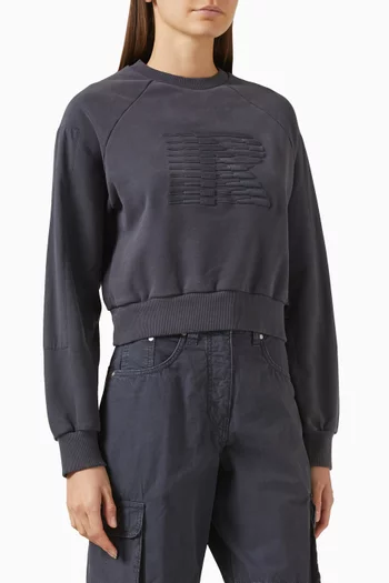 Reverse Sweatshirt in Cotton