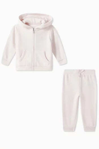 Polo Pony Tracksuit Set in Cotton-blend