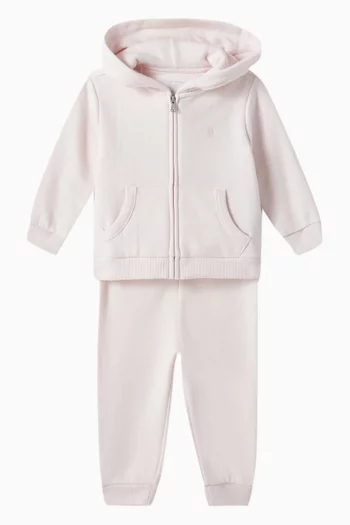 Polo Pony Tracksuit Set in Cotton-blend