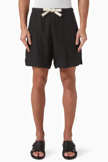 Las Garzas Shorts in Linen
