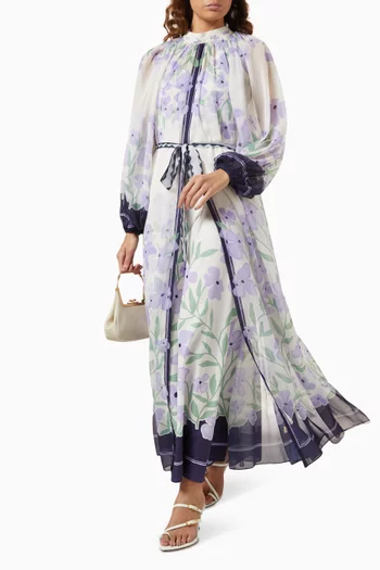 Macy Floral-print Maxi Dress