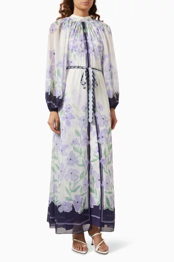 Macy Floral-print Maxi Dress