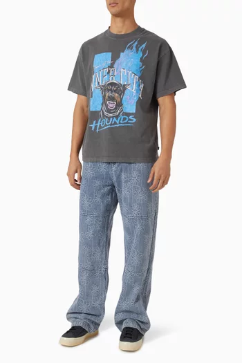 Inner City Hounds T-shirt in Cotton-jersey
