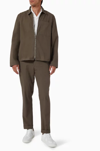 Gibson Overshirt in Cotton Poplin