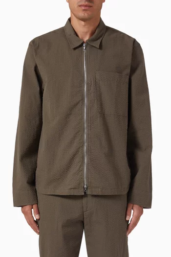 Gibson Overshirt in Cotton Poplin