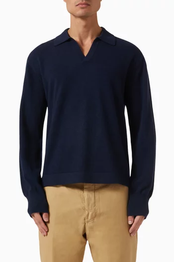 Simone Polo Shirt in Cashmere