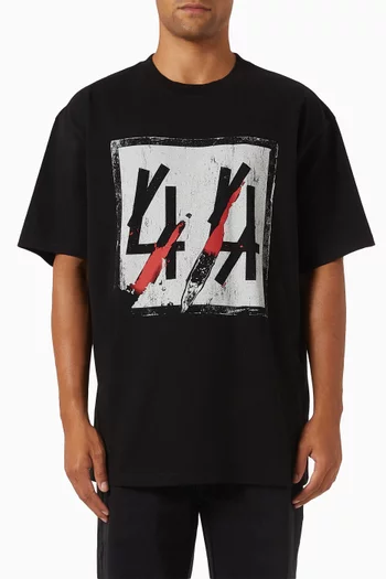 Sticka T-shirt in Cotton