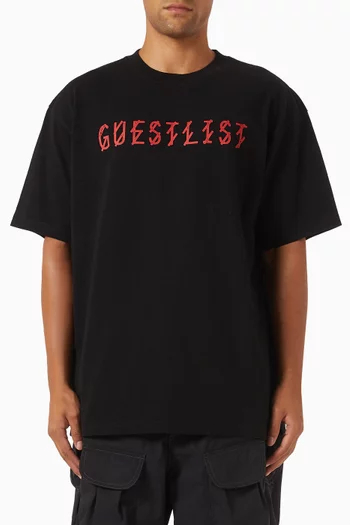 Guestlist T-shirt in Cotton