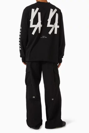 Darkened T-shirt in Cotton