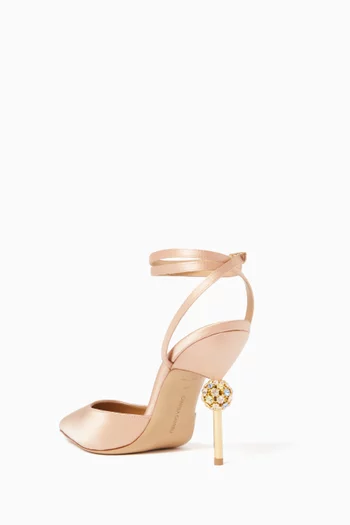 Vittoria 105 Pumps in Satin