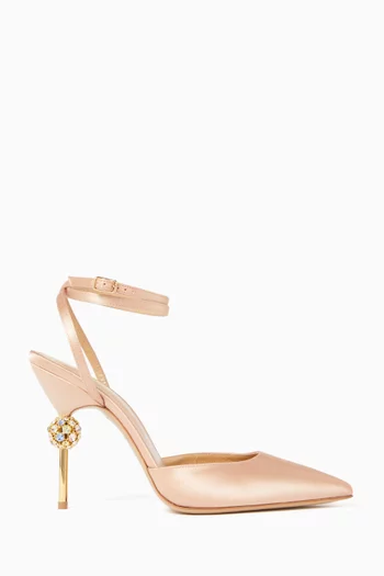 Vittoria 105 Pumps in Satin