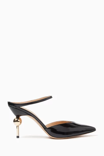 Emma 85 Mules in Patent Leather