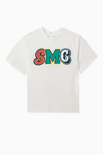 Logo-print T-shirt in Organic Cotton
