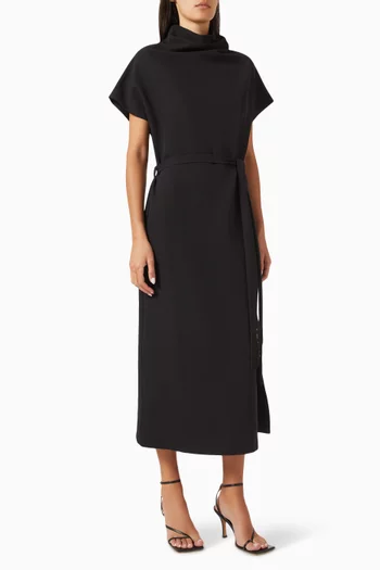 Belted Maxi Dress