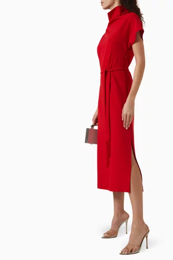 Belted Maxi Dress