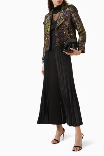 Printed Crop Jacket