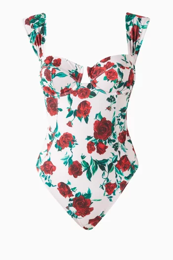 Lyra Swimsuit in Stretch Nylon